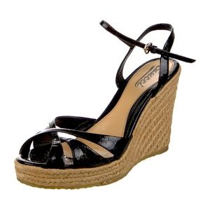 Gucci Patent Leather Espadrilles 8.5